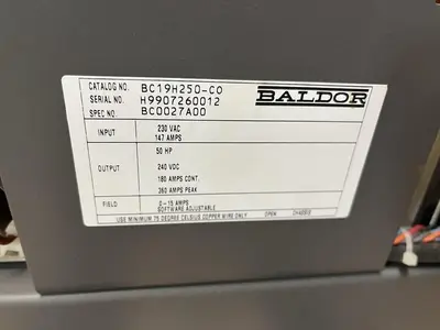 Used BALDOR BC19H250-CO Input / Output Modules | Surplus Asset Holdings #1206076