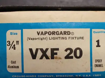 NEW CROUSE-HINDS VXF20
