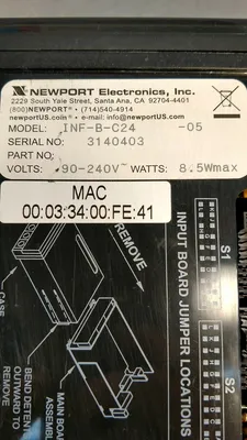 Used NEWPORT ELECTRONICS INC _UNKNOWN_ PLC Processors South Carolina US | Palmetto Automation #1502797