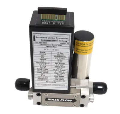 NEW AUTOMATED CONTROL SYSTEMS 310-015 MASS FLOW CONTROLLER 310015
