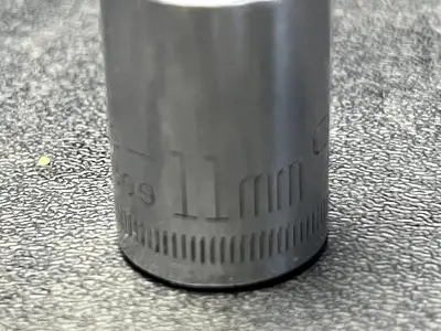 Craftsman USA 11mm 12 Point 3/8" Drive Shallow Socket 44309 G Series