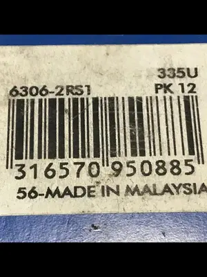 USED SKF 6306-2RS1
