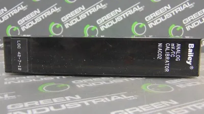 Bailey Controls NIAC02 Network 90 Thermal Calibrator Termination Module Used