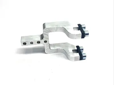 USED DESTACO ALUMINUM POWER CLAMP ARM, FOR 82L20-4 SERIES