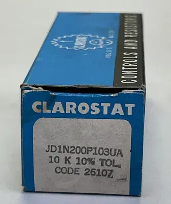New | in-Stock CLAROSTAT JD1N200P103UA Miscellaneous Equipment (Electrical & Power) | Surplus Asset Holdings #1203666