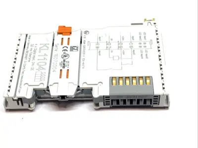 USED BECKHOFF BUS TERMINAL 4‑CHANNEL 24V DC DIGITAL INPUT MODULE 3MS FILTER