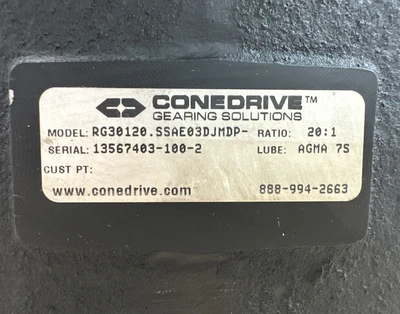 NEW Conedrive RG30120.SSAE03DJMDP