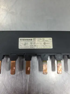 SIEMENS 3RV1935-1A Bus Terminal, 108A, 690V, 6-Prong. 4E-40
