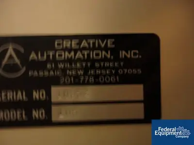 USED Creative Automation CREATIVE AUTOMATION LEAFLET INSERTER