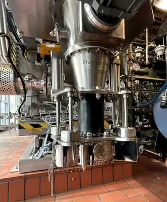 Heinkel HF 600.1 Inverting Filter centrifuge, 316L SS.