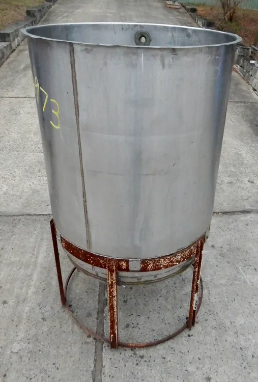 Used 250 GALLON PERCOLATION  TANK PERCOLATION  TANK Stainless Steel Tanks New Jersey US | Champion Trading Corporation #424554