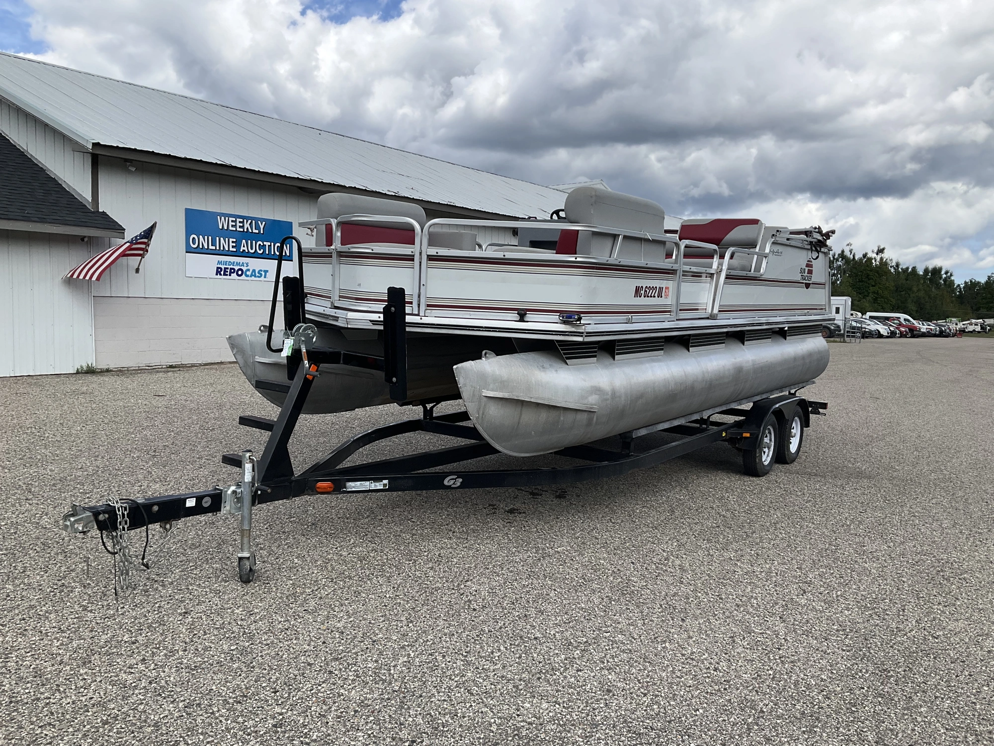 Used 1998 TRACKER PONTOON Boats (Misc) Michigan US | Miedema Asset Management Group #1425092