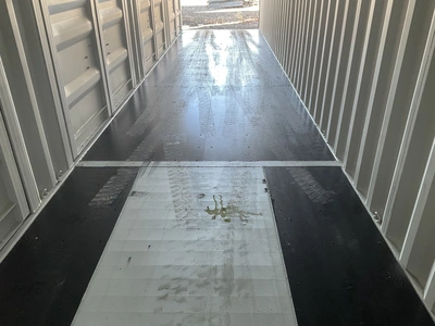 2025 High Cube 40’L x 8’W x 9’ 6”T Metal Shipping/Ground Container