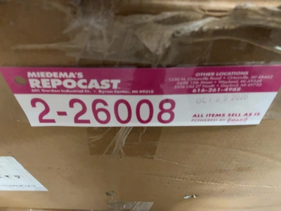 Used _UNKNOWN_ _UNKNOWN_ Chiller & Refrigeration Parts Michigan US | Miedema Asset Management Group #1578622