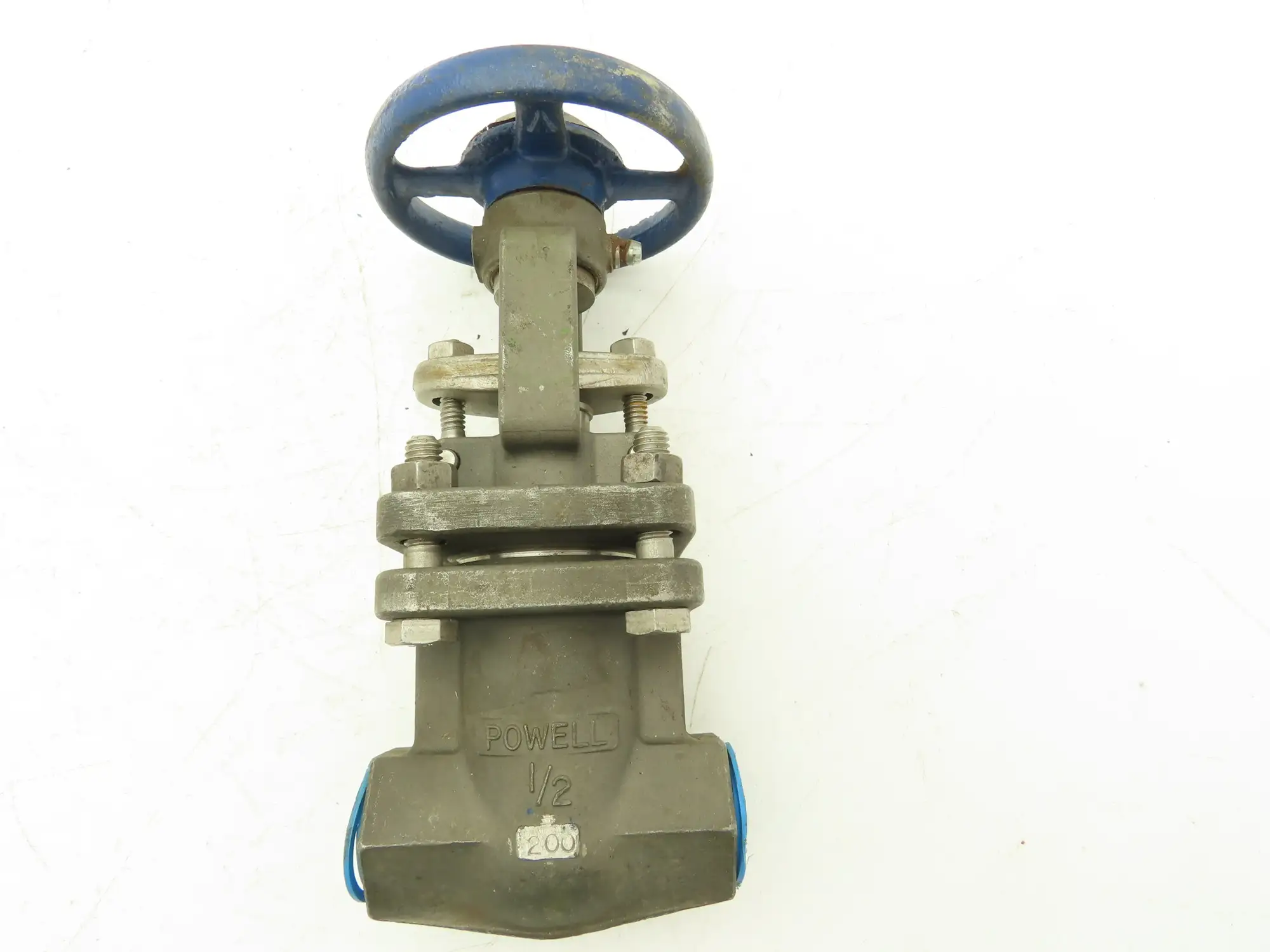 Powell 2490 Gate Valve 1/2" NPT 200PSI Stainless Steel Rising Stem
