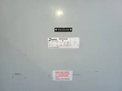 5 kV E-House Genset Control Room PDC w/ 9 x 1200 amp Breaker