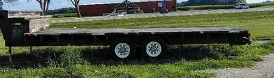 Used 2004 CUSTOM BUILT 33 FOOT X 102" Flatbed Trailers Michigan US | Proxy Equipment #1378404