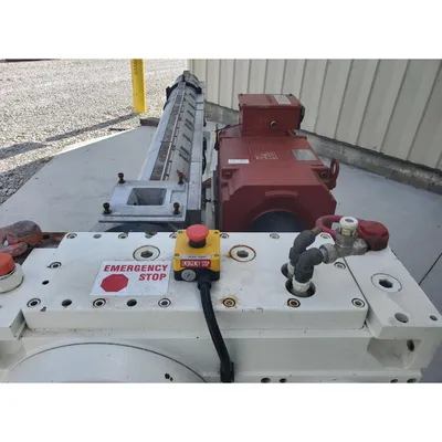 Used 55mm Bore Reifenhäuser Plastic Pellet Extrusion Extruder