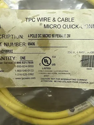 USED TPC WIRE AND CABLE 69406