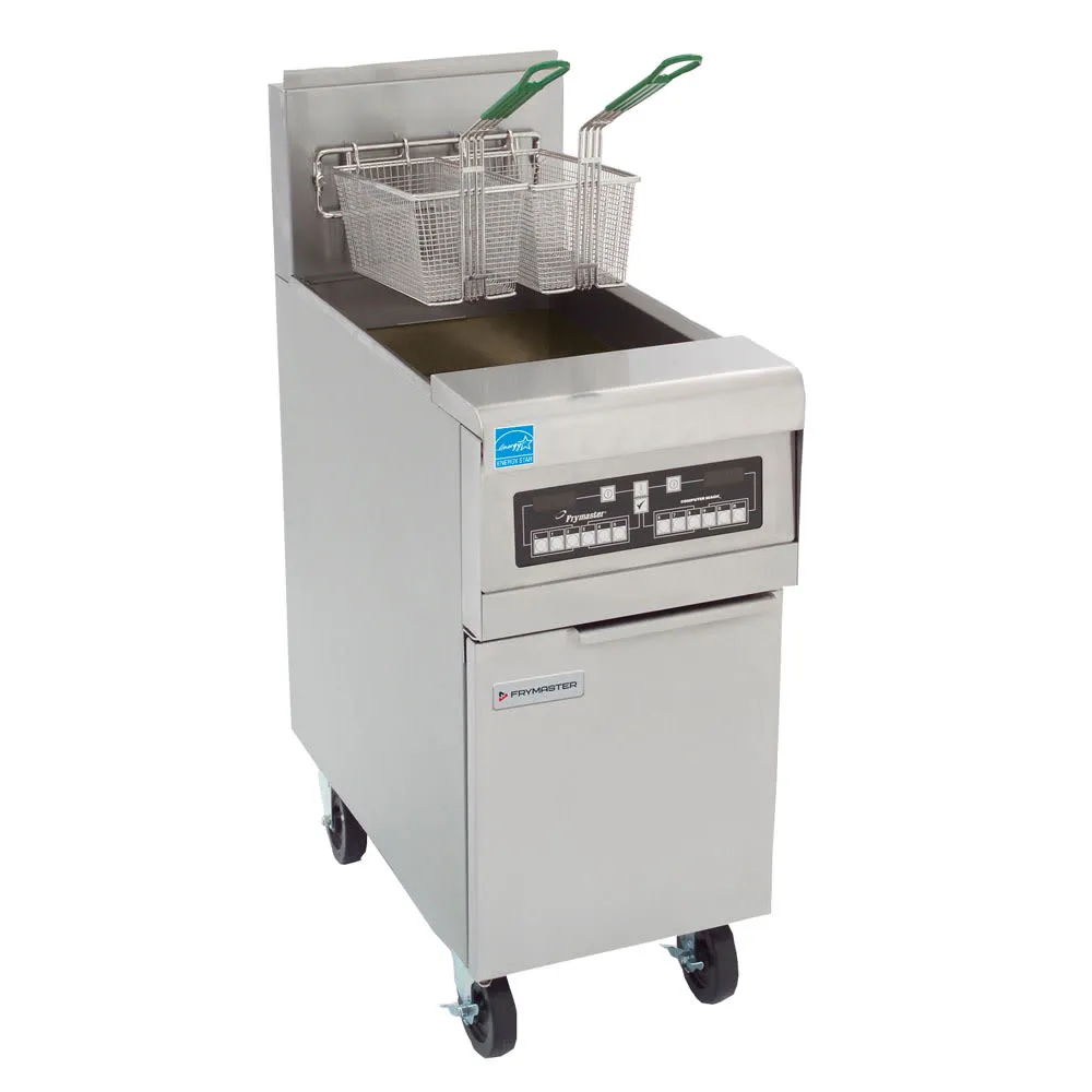 Frymaster PH155 Gas Fryer - (1) 50 Lb Vat, Floor Model, Natural Gas