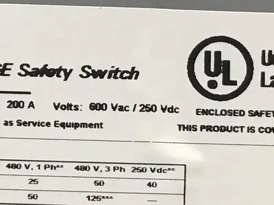 USED GENERAL ELECTRIC TH3364