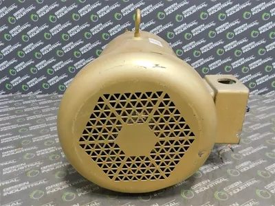 Baldor Reliance EM3714T Super-E Motor 10HP 208-230/460V 1770RPM 25.4-24/12A Used