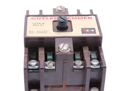 Cutler Hammer D23MB Type M Relay 10A 120V Coil w/ Ser A2 Attachment Lot of 6
