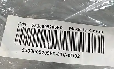 Cord Cable Black 5330005205F0 Loc5C3