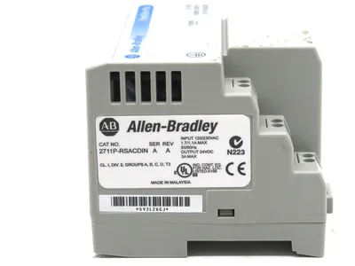 USED ALLEN BRADLEY 2711P-RSACDIN PANEL VIEW PLUS POWER SUPPLY 24VDC 2711RSACDIN