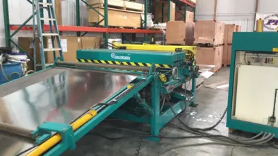 Used Iowa Precision Duct-O-Matic II Starter Coil Line