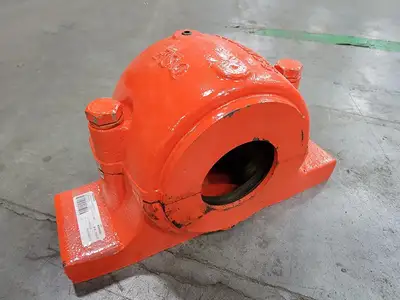 Split Pillow/ Plummer Block Bearing Housing SSND520, 90 mm, 3-1/2" Shaft Dia