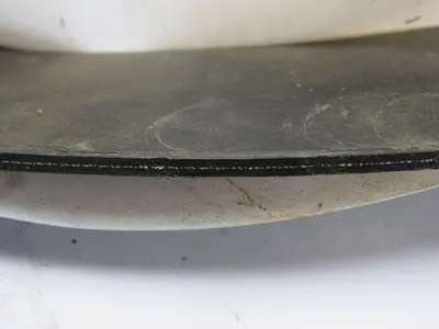12" Full Face Ring Gasket 150# Reinforced Neoprene 1/8" Thick