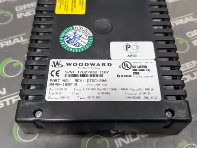 Woodward Power Secure 8440-1887 DTSC-200-55B Interface Panel Rev. B For Parts