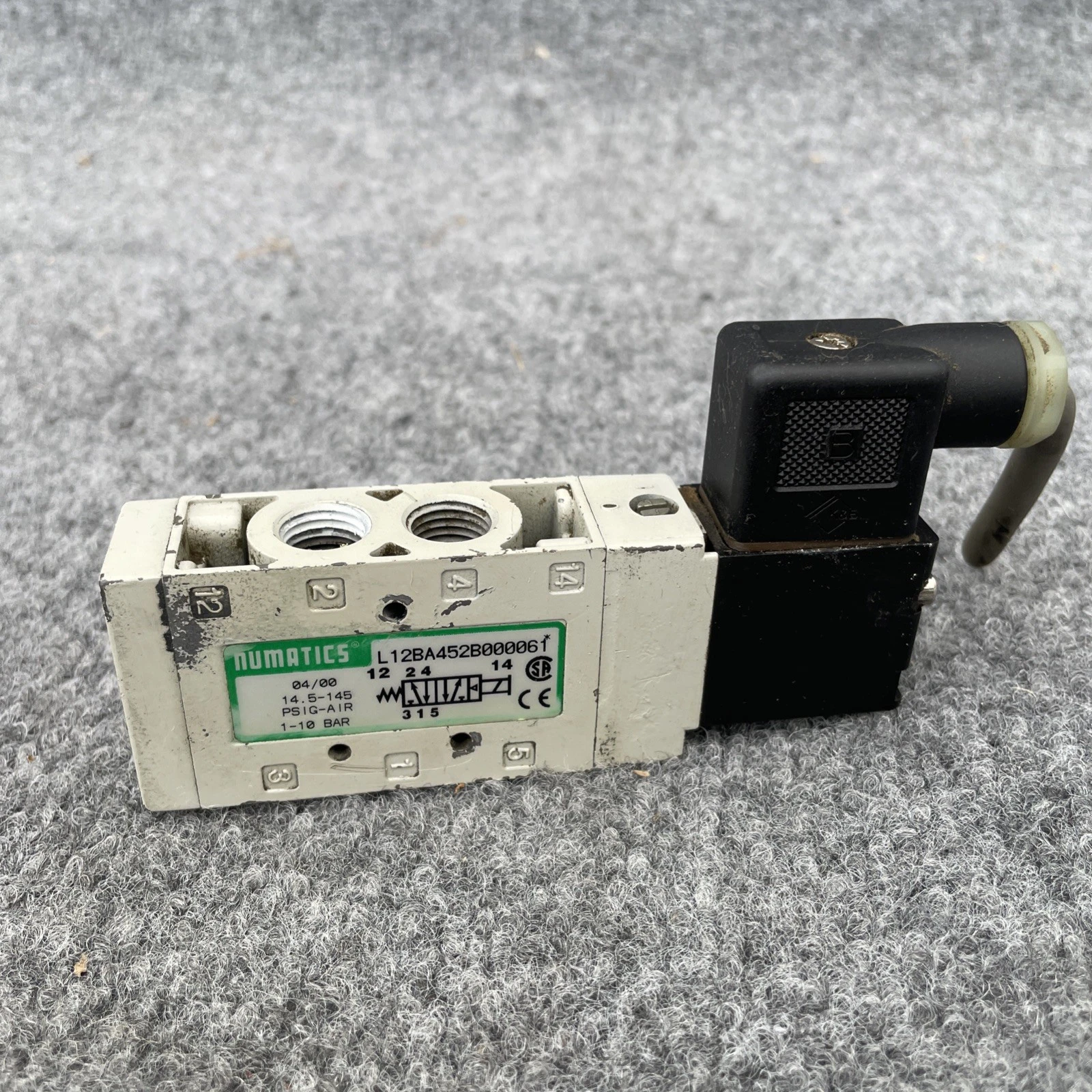 Used Numatics L12BA452B000061 Solenoid Valves California US | Davliegogo LLC #1707939