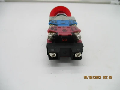 Idec AYLW49922DR-24V New E-Stop Push Pull Illuminated Switch