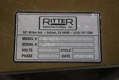 Used 1994 RITTER R-123 Misc Woodworking Machinery Georgia US | The Equipment Hub #291022