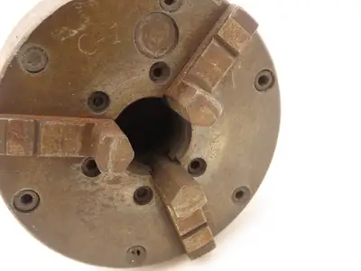 Buck Chuck 1434 3 Jaw Adjust-Tru Self Centering Manual Lathe Chuck 4" OD