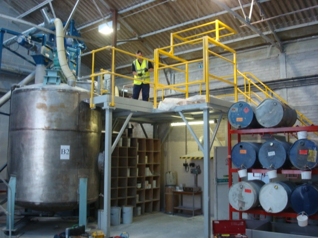 Mild Steel Access Platform For 1 Tanks