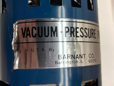 Used BARNANT 12-86 OK86 Vacuum Pumps Ohio US | Surplus Asset Holdings #1246669