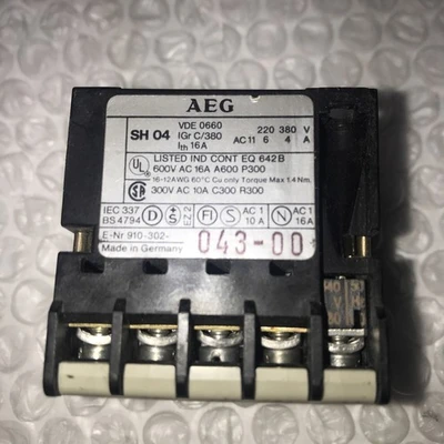 USED AEG E-Nr 910 302