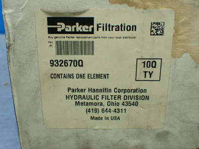 New | in-Stock PARKER 932670Q Filters | HGR 24 #742994