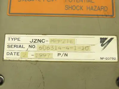 Yaskawa JZNC-MPP21E Motoman Yasnac MRC Robot Teach Pendant **PARTS ONLY**