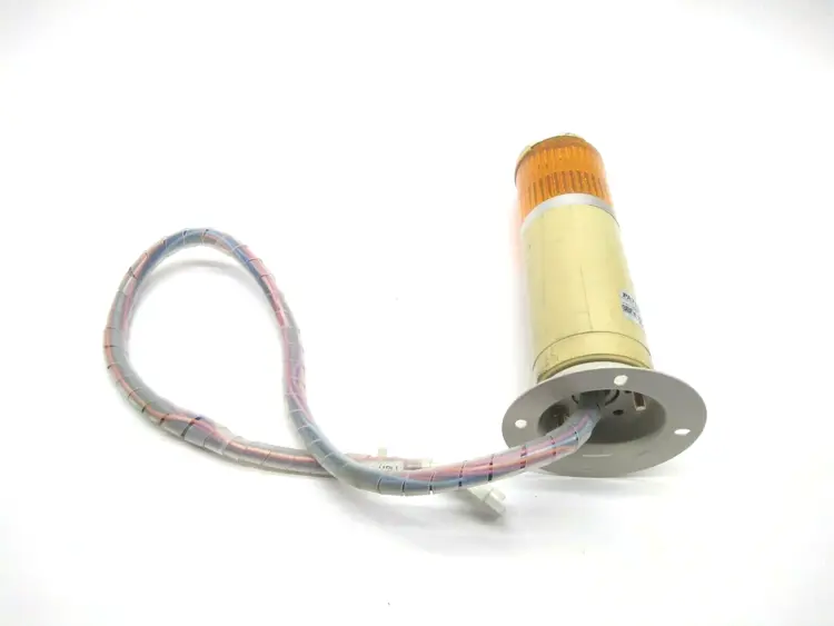 Used PATLITE SIGNAL TOWER AMBER LIGHT 24V AC/DC 2W / 1STACK Lighting | Maverick Industrial Sales #1107619