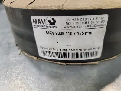110 x 185 mm Locking Assembly/Keyless Bushing No. 2008