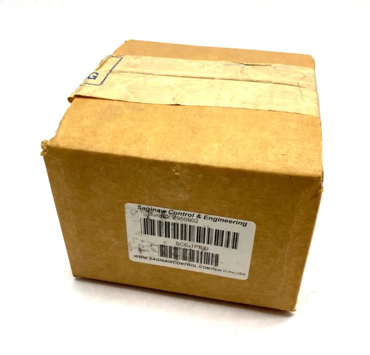 New | in-Stock SAGINAW CONTROL & ENGINEERING PUSHBUTTON ENCLOSURE 4" X 4" Electrical Boxes | Maverick Industrial Sales #1119738
