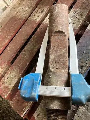 Used AFTERMARKET 18" X 3-5/8” DIAMETER WELD-ON PIN SUB ADAPTER Construction Equipment Parts Pennsylvania US | East West Machinery & Drilling #1417248