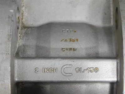 2" Valtek 138132 Stainless Steel Ball Valve Class 150 Used