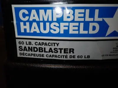Campbell Hausfeld 60 Pounds  Sandblaster