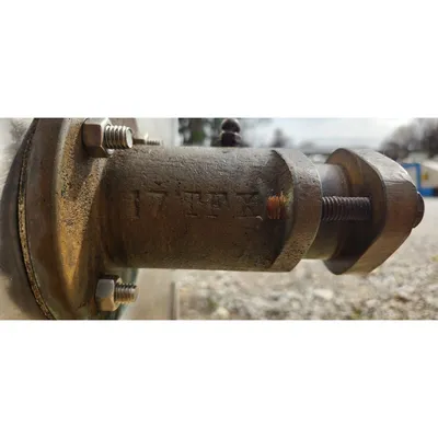 Used Stainless Steel Horizontal Liquid Mixer - 350 Gal. Capacity