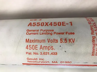 New | in-Stock GOULD SHAWMUT A550X450E Miscellaneous Equipment (Electrical & Power) | Surplus Asset Holdings #1192694